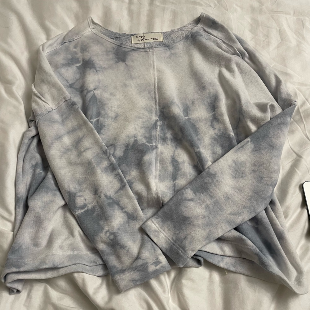 Cropped Tie dye sweater